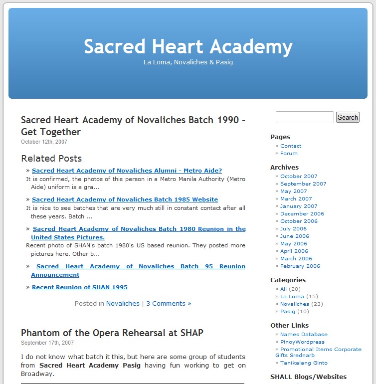Sacred Heart Academy(세크릿허트)
