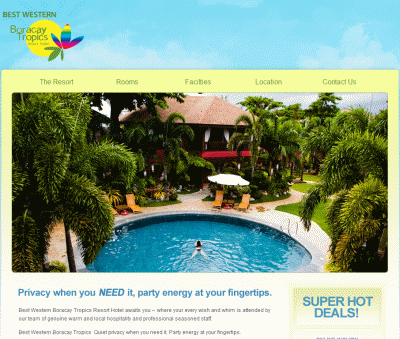 트로픽스 (Boracay Tropics resort hotel)